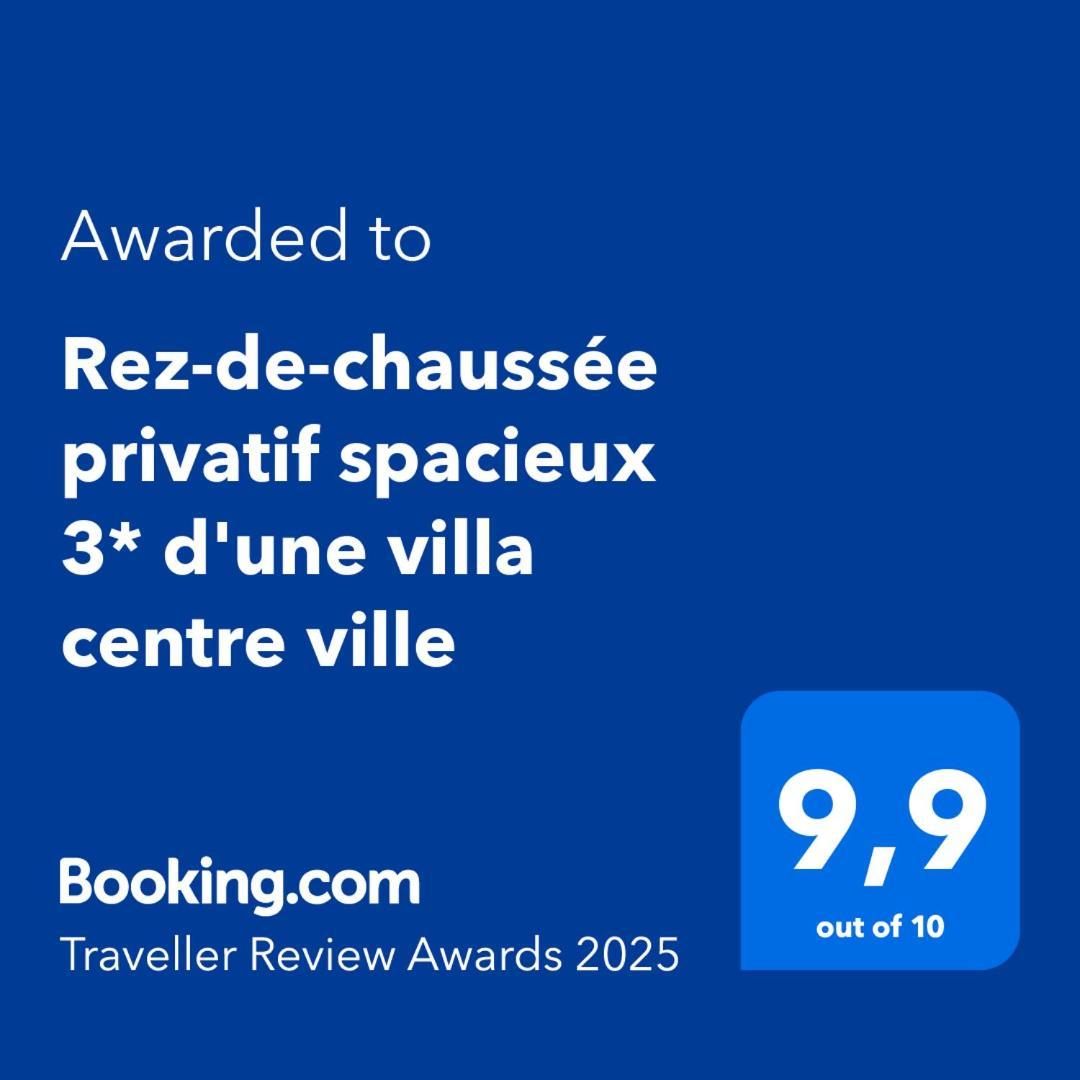 Rez-De-Chaussee Privatif Spacieux 3* D'Une Villa Centre Ville Hyeres Bagian luar foto